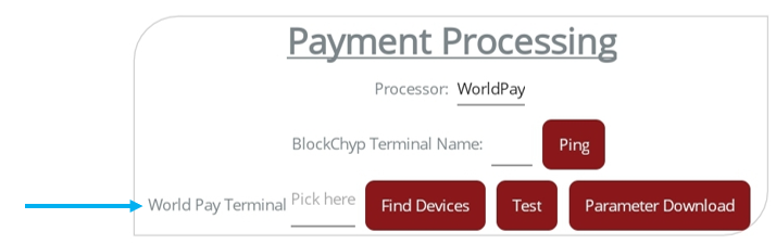Payment Processing/Worldpay