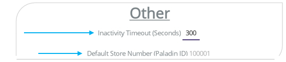 Other pane/Inactivity Timeout
